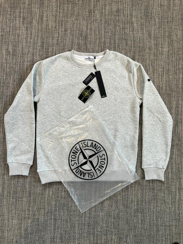 Pull Stone Island gris jamais porté avec étiquette, Kleding | Heren, Truien en Vesten, Ophalen of Verzenden, Nieuw, Maat 48/50 (M)