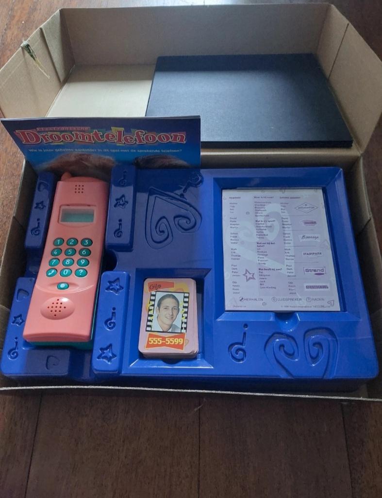 Droomtelefoon, Trois ou quatre joueurs, Enlèvement ou Envoi, Utilisé, MB spelen