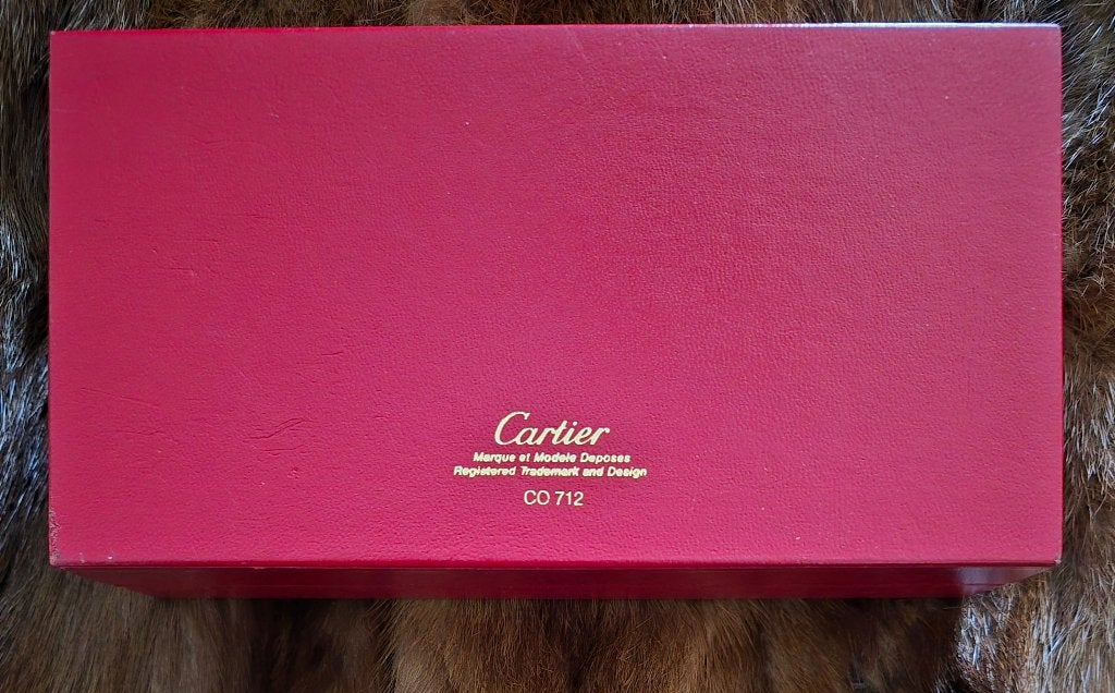 Prachtige vintage Cartier brillendoos model co712, Handtassen en Accessoires, Zonnebrillen en Brillen | Heren, Ophalen of Verzenden
