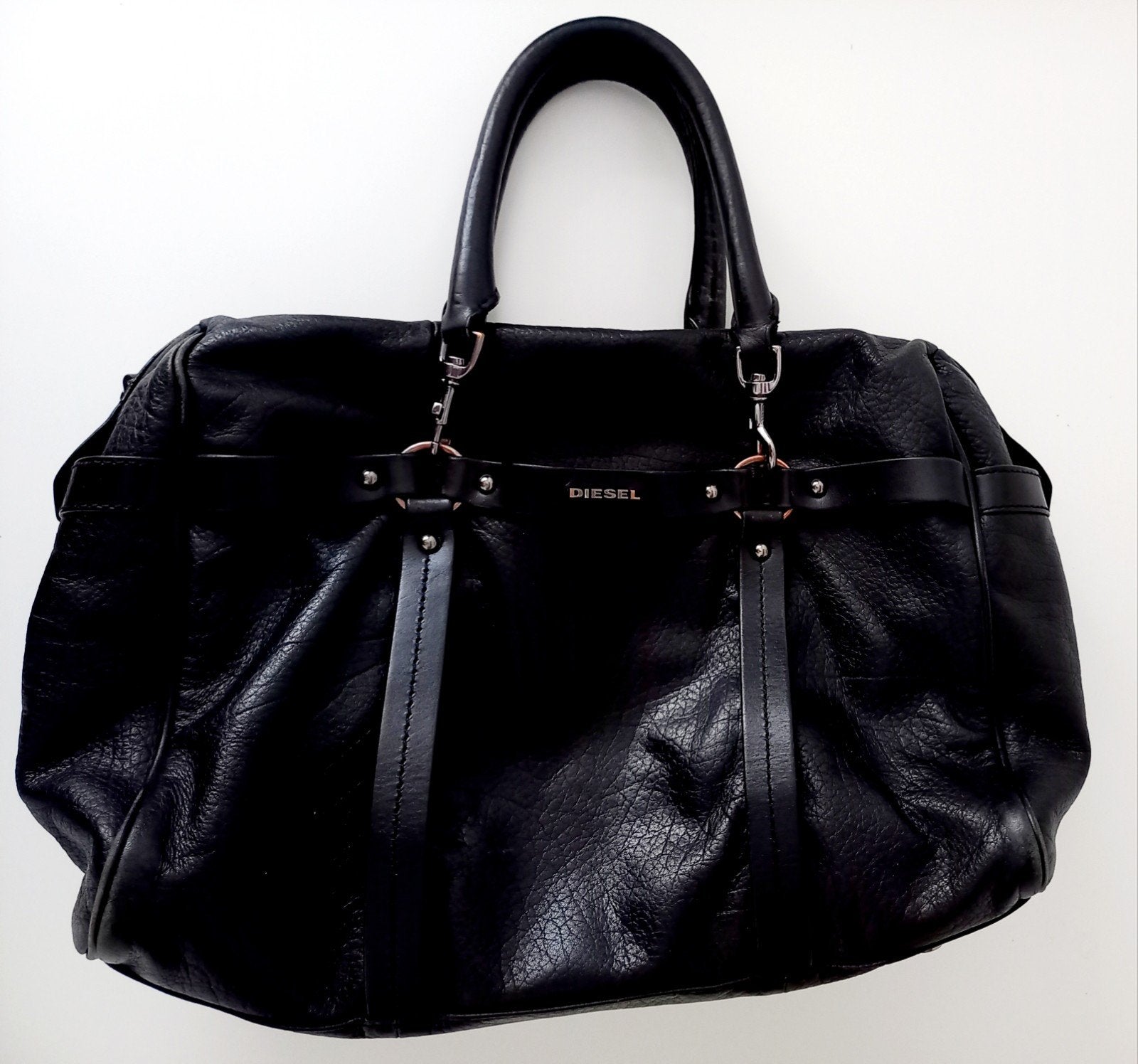 Sac à main en cuir DIESEL Y2K, Enlèvement ou Envoi, Utilisé, Noir