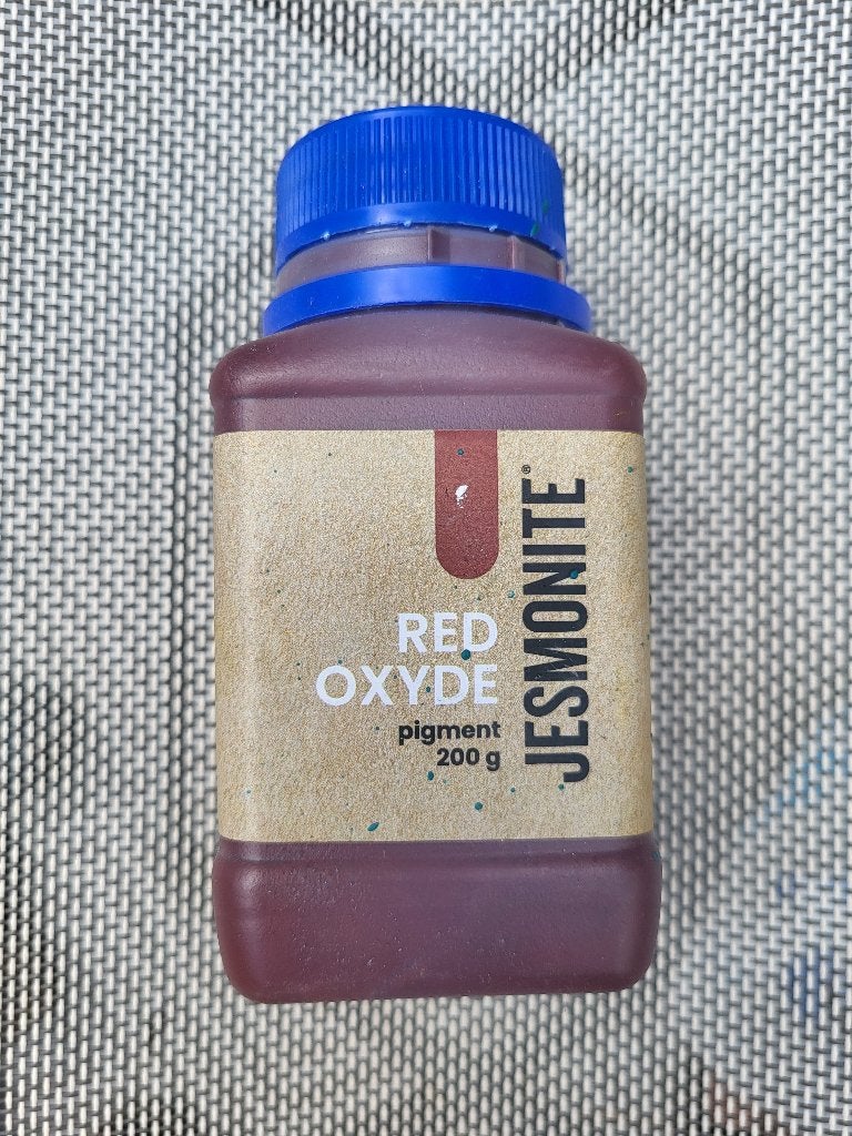 Jesmonite pigment red oxide, Ophalen, Gebruikt