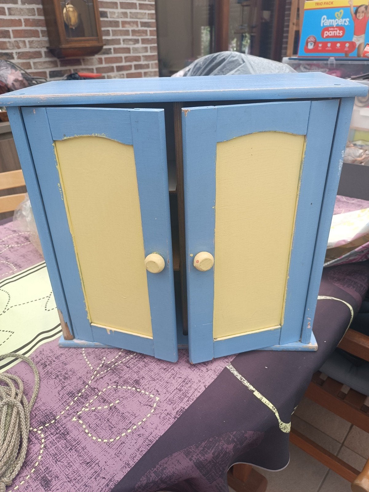 Retro kleerkasten breed 46 cm,hoog 43cm, 35 jaar oud, Huis en Inrichting, Ophalen