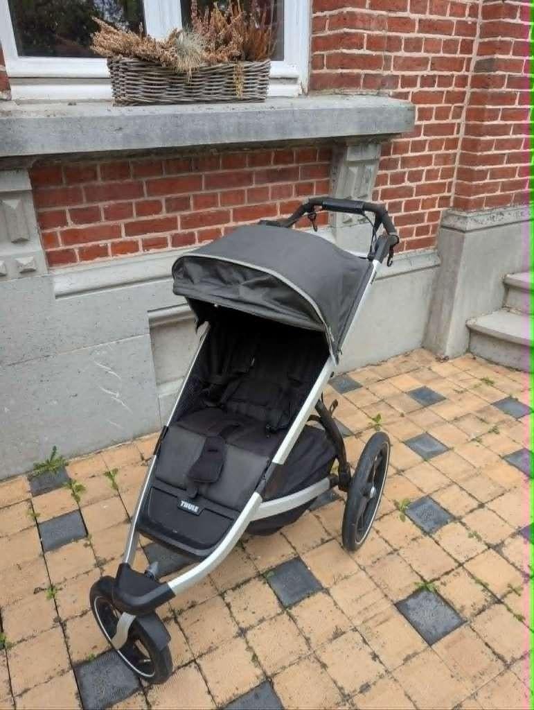 Poussette de jogging Thule Urban Glide 2, Ophalen, Kinderwagen, Overige merken, Verstelbare duwstang