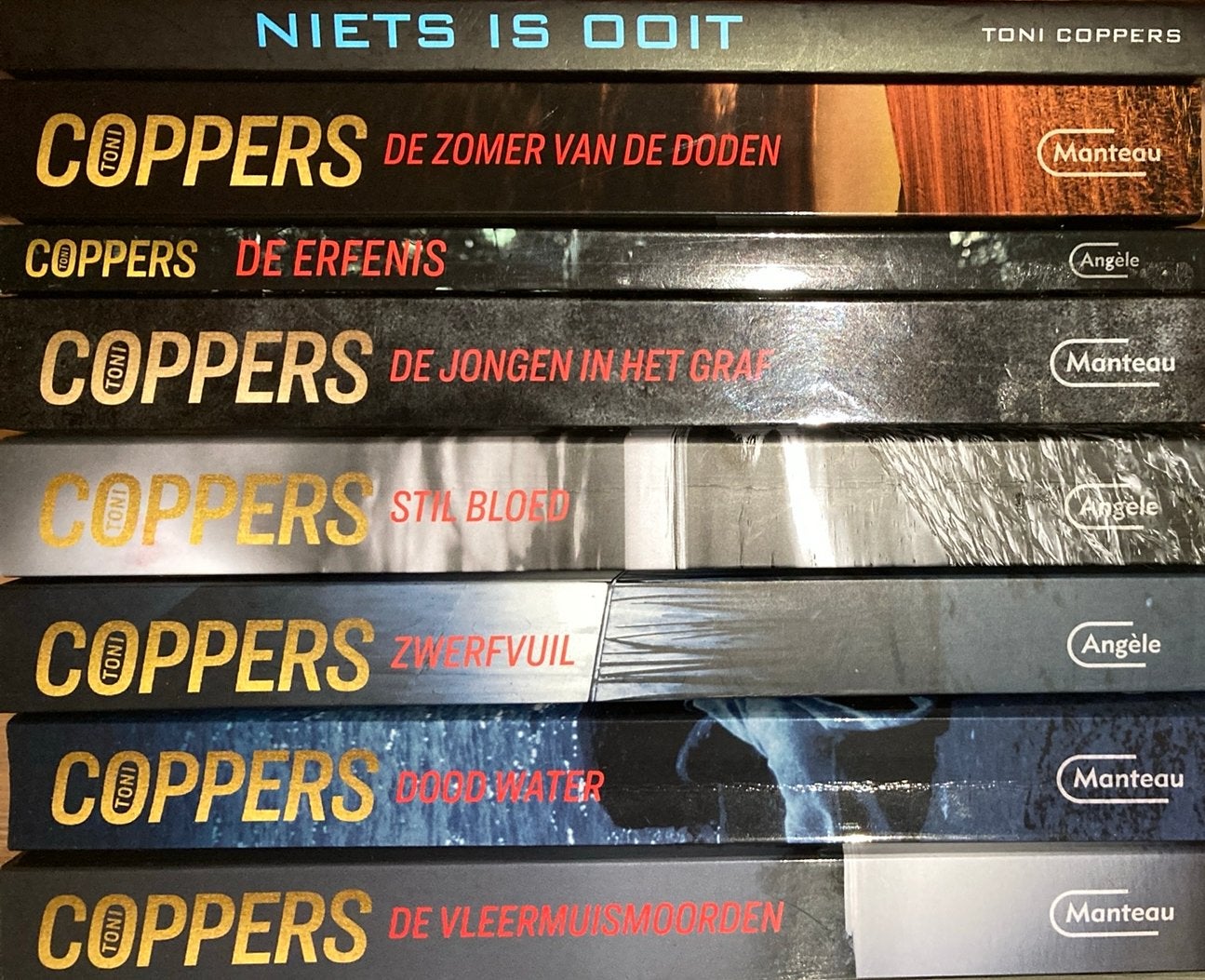 Toni Coppers boeken, Ophalen of Verzenden
