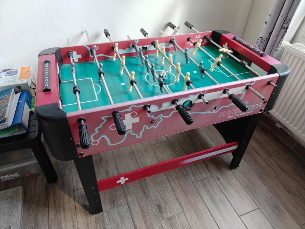 La table de baby-foot (A donner), Enlèvement