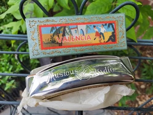 Harmonica de Valence Vintage - En parfait état, Enlèvement ou Envoi