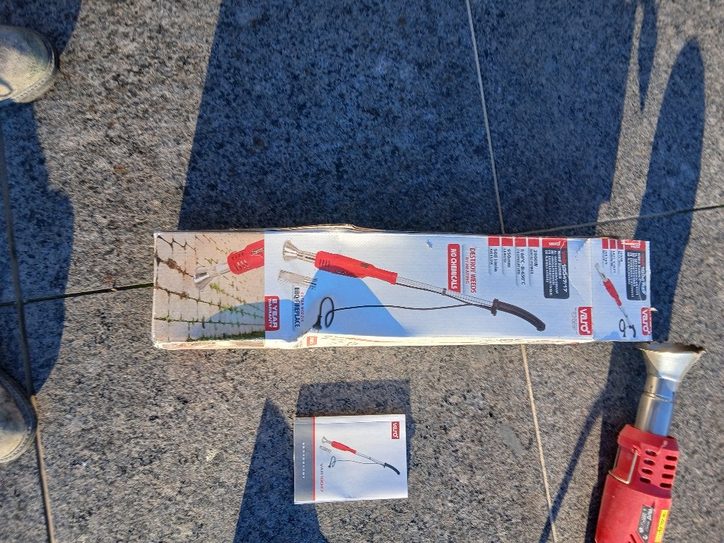 elektrische onkruidbrander - merk VARO type VAR10047, Ophalen of Verzenden, Gebruikt