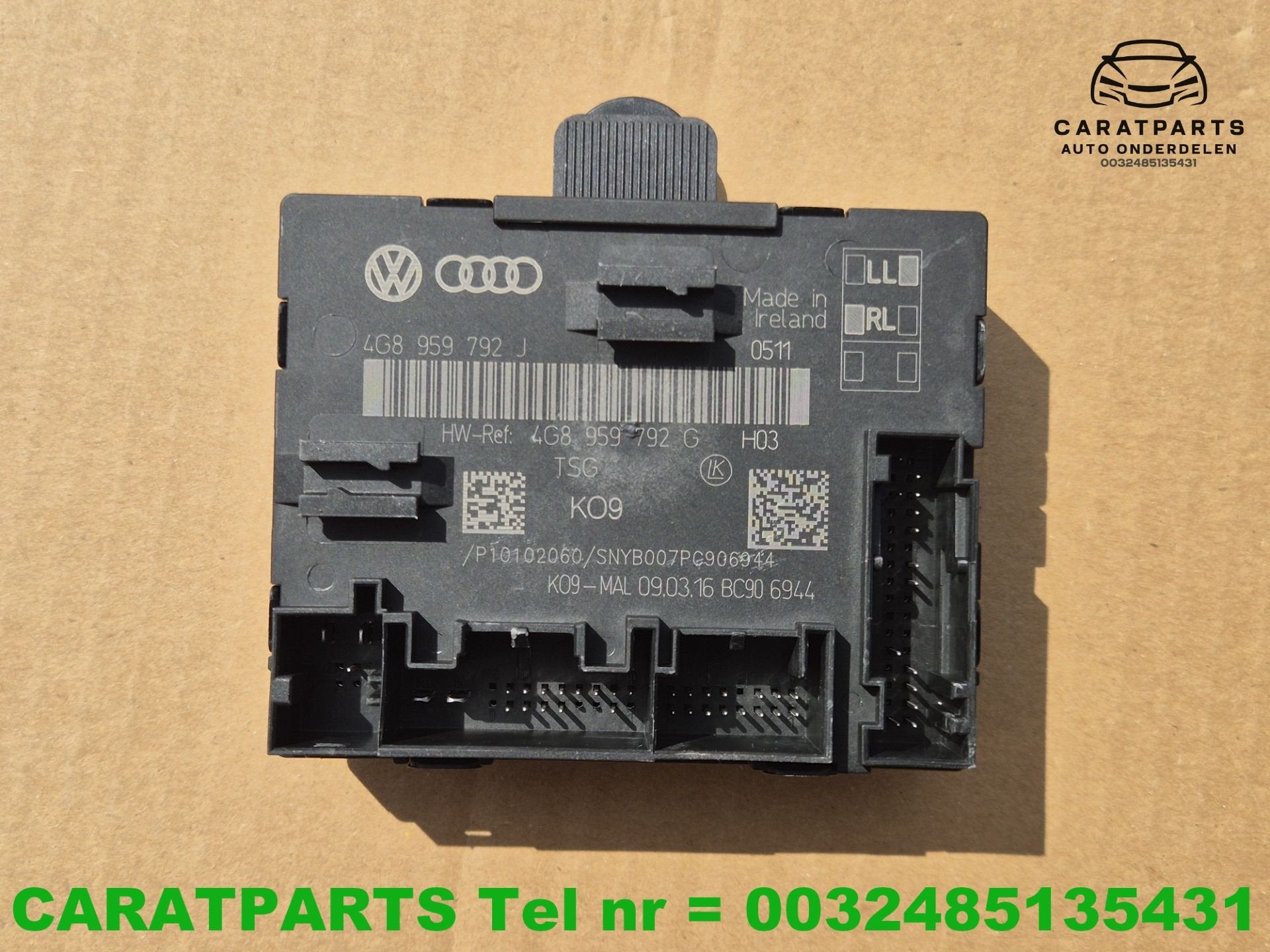 4G8959792J 4G8959792G Dispositif de commande de porte Audi A, Autos : Pièces & Accessoires, AUDI AG, Auto-Union-Strasse 1
85045  Ingolstadt, DE