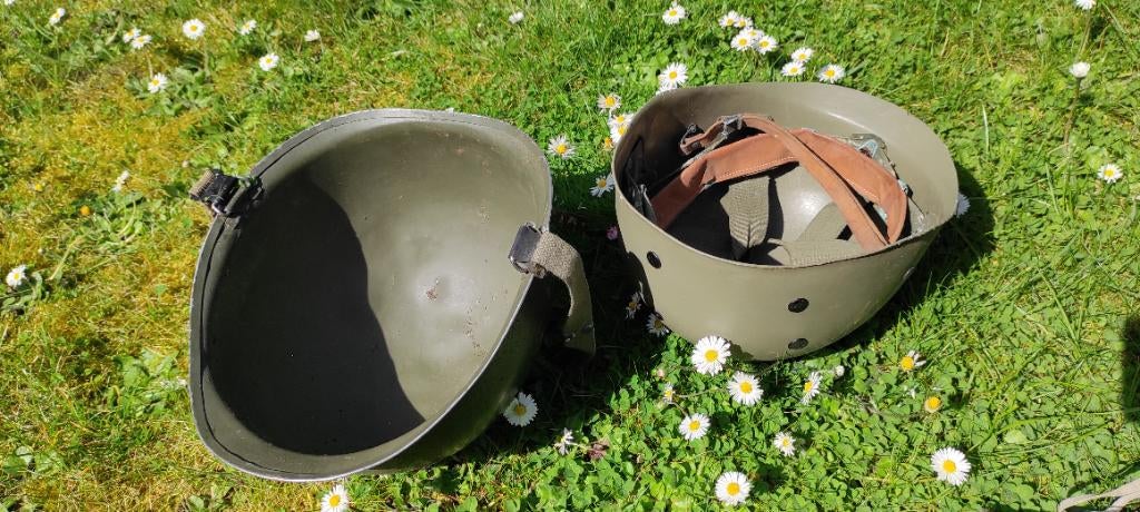 Helm Belgisch leger ABL, Verzamelen, Ophalen, Landmacht, Helm of Baret