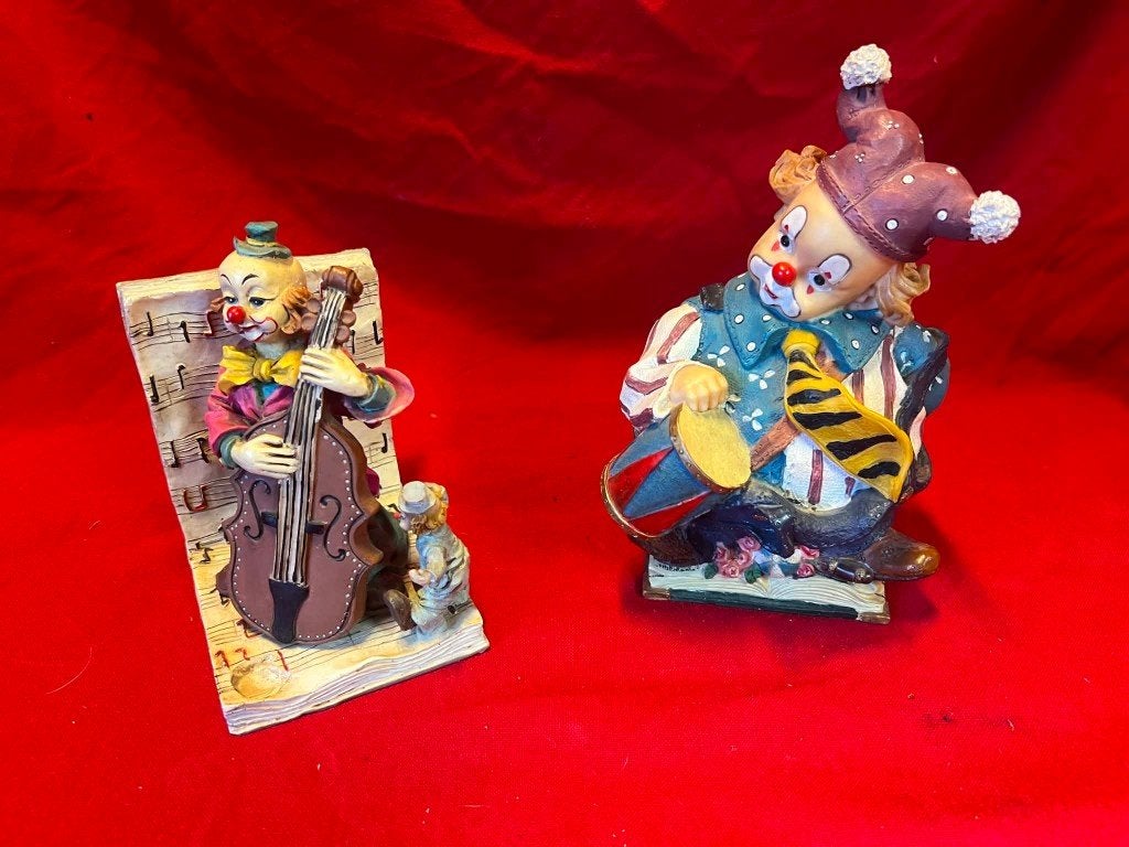 Figurines de clowns., Collections, Enlèvement ou Envoi, Comme neuf, Humain