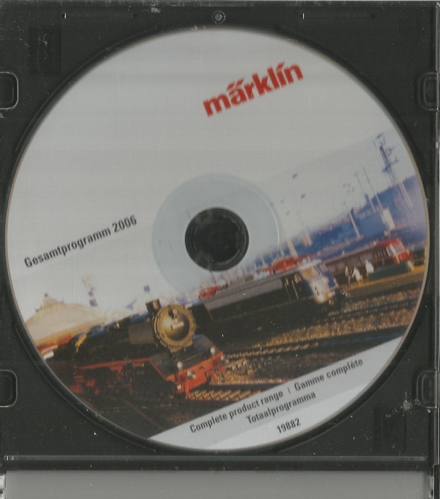 cd-rom Programme complet Märklin 2006, Hobby & Loisirs créatifs, Enlèvement ou Envoi, Courant alternatif, Livre, Revue ou Catalogue