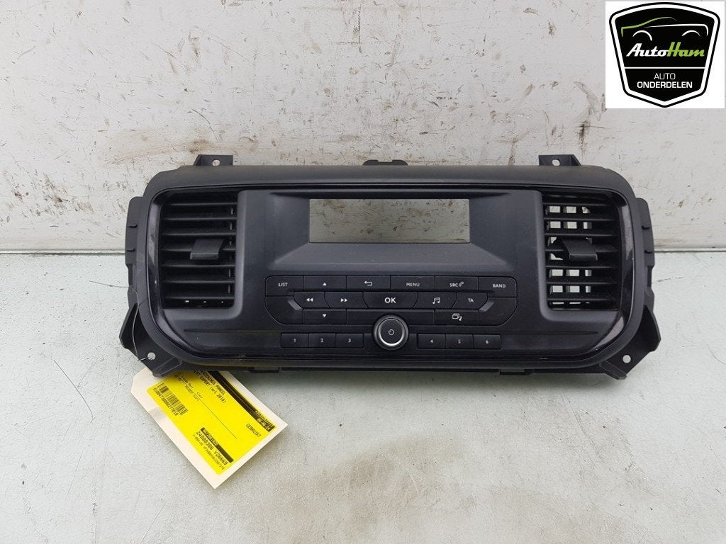 RADIOBEDIENING PANEEL Expert (VA / VB / VE / VF / VY), Gebruikt, Peugeot