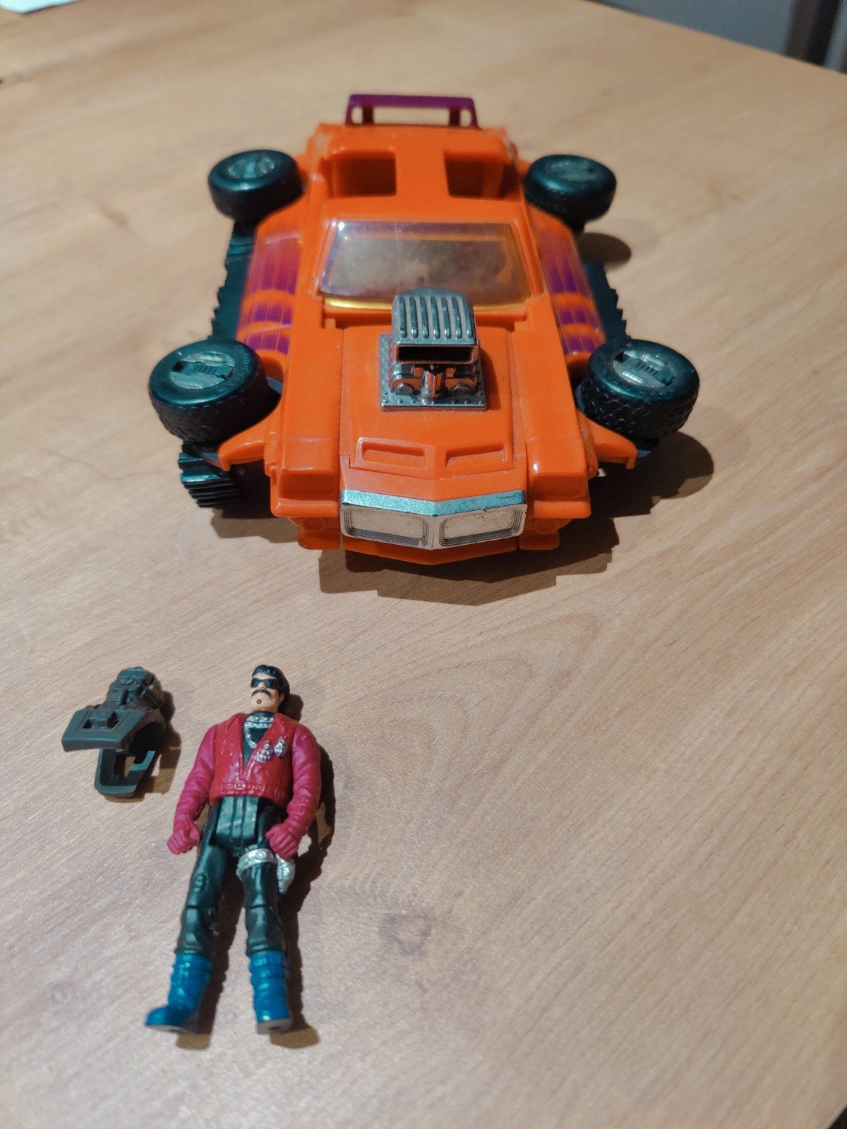 Stinger M.A.S.K. de Kenner (1986) + personnage, Collections, Jouets, Enlèvement ou Envoi, Utilisé