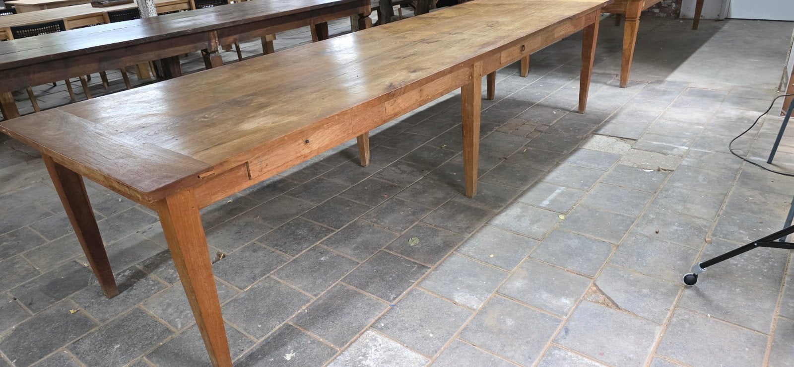 360 cm lange boerentafel- kloostertafel- kasteeltafel, Enlèvement ou Envoi