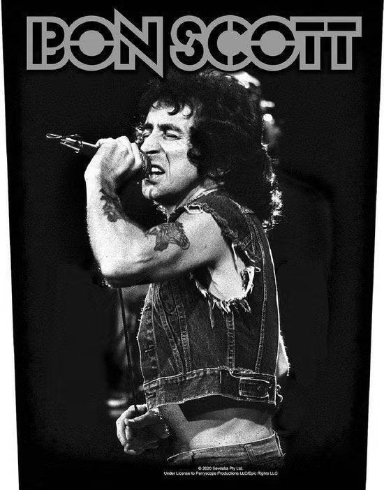 AC/DC - Bon Scott - Rugpatch officiële merchandise, Enlèvement ou Envoi, Neuf