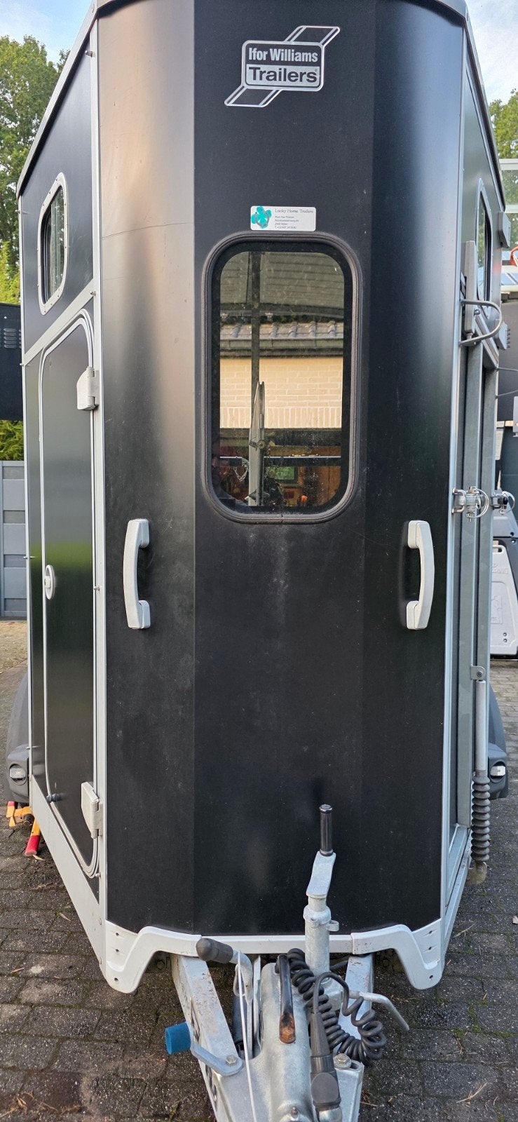 I for Williams HB506 paardentrailer voor 2 grote paarden., Ophalen of Verzenden, Zo goed als nieuw, Aluminium, 2-paards trailer