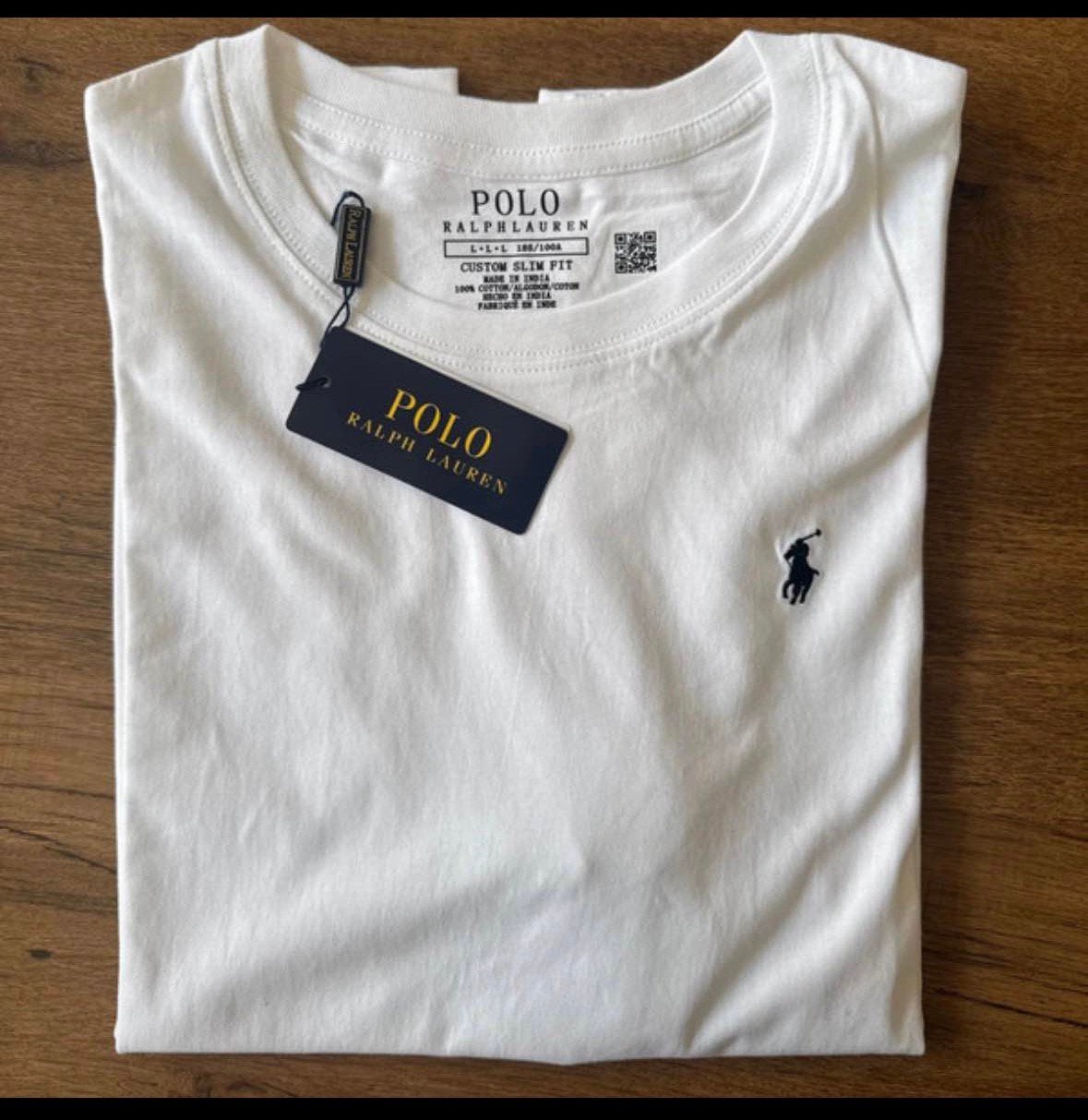 T-shirt van Ralph Lauren, Ophalen of Verzenden, Zo goed als nieuw, Maat 52/54 (L), Wit
