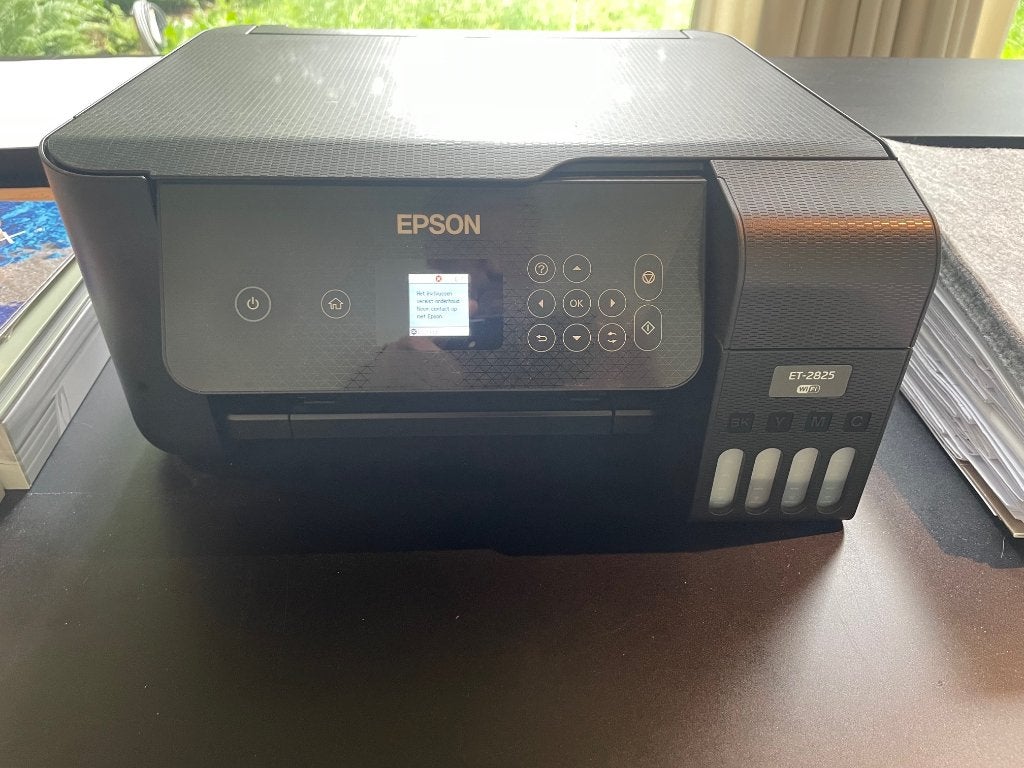 Printer EPSON  ET-2825 met foutmelding, Computers en Software, Printers, Ophalen, Niet werkend, Printer, Epson