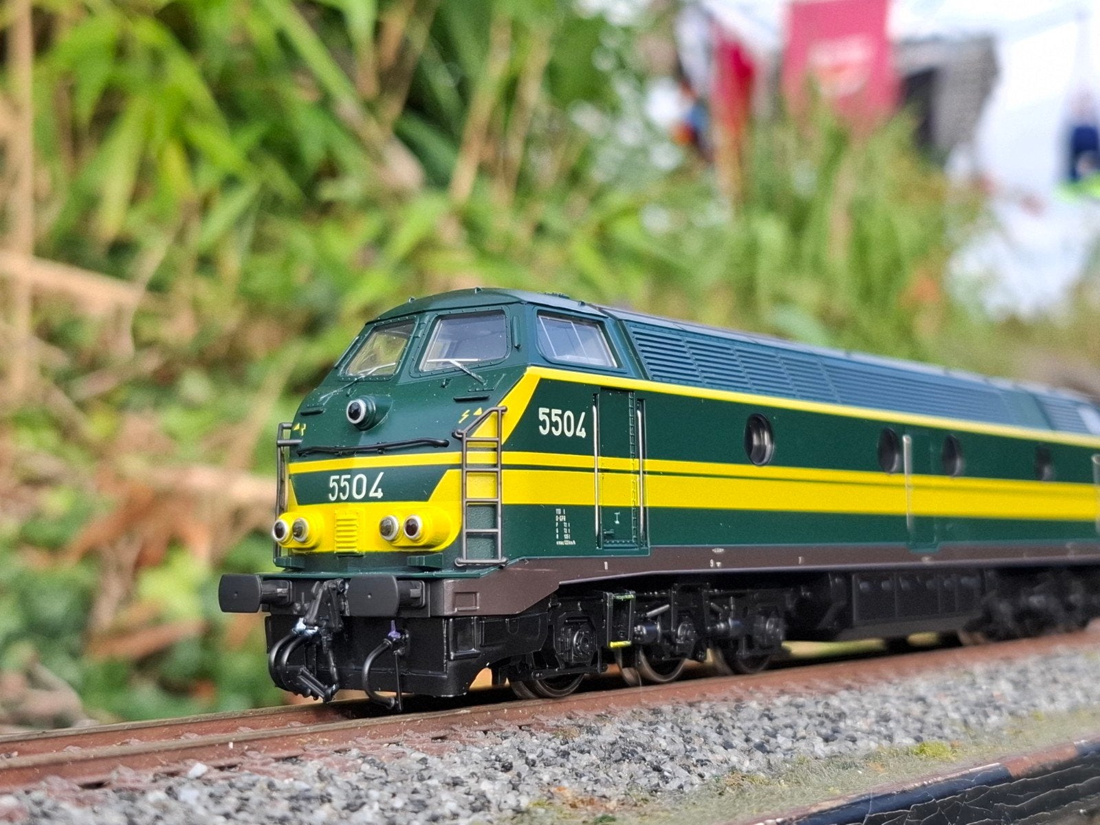 loco Diesel 5504 HO SNCB Hamo DCC Sound, Neuf, Courant continu, Locomotive, Märklin