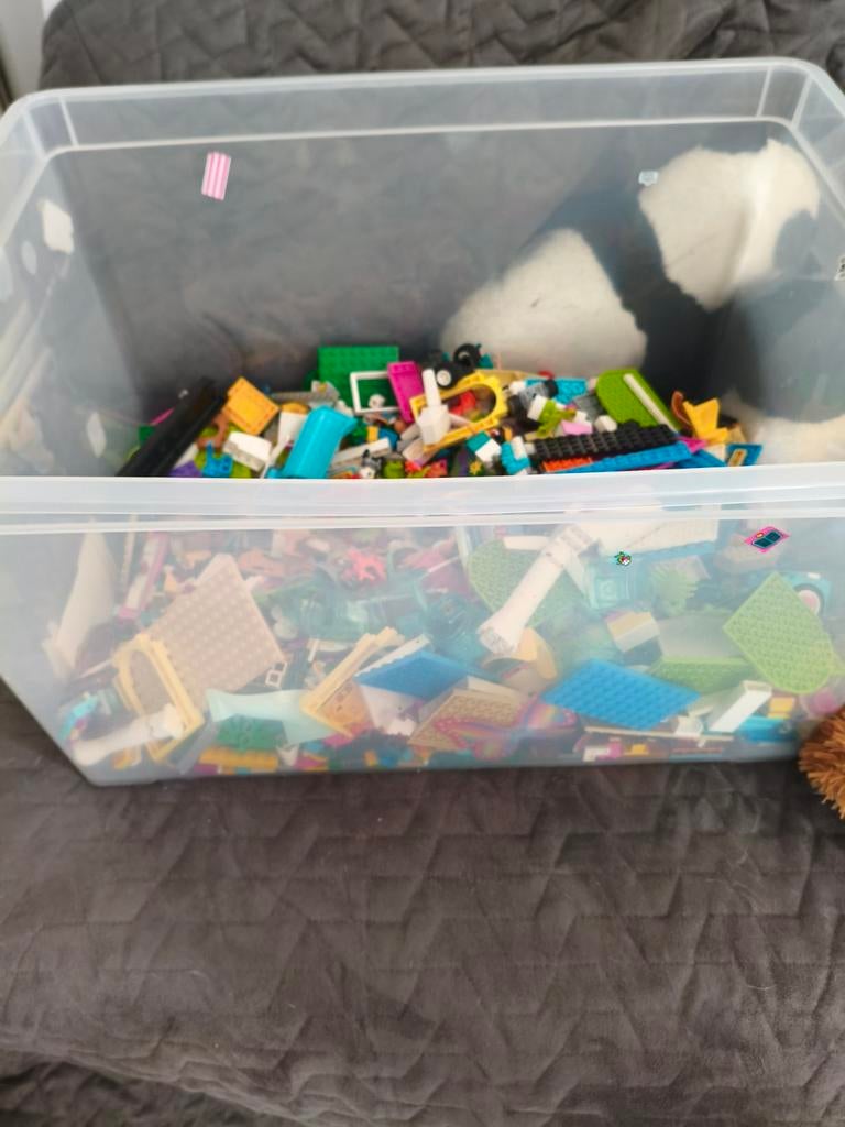 Lego et une école d'équitation Duplo à vendre, Enlèvement ou Envoi, Utilisé, Briques en vrac, Duplo
