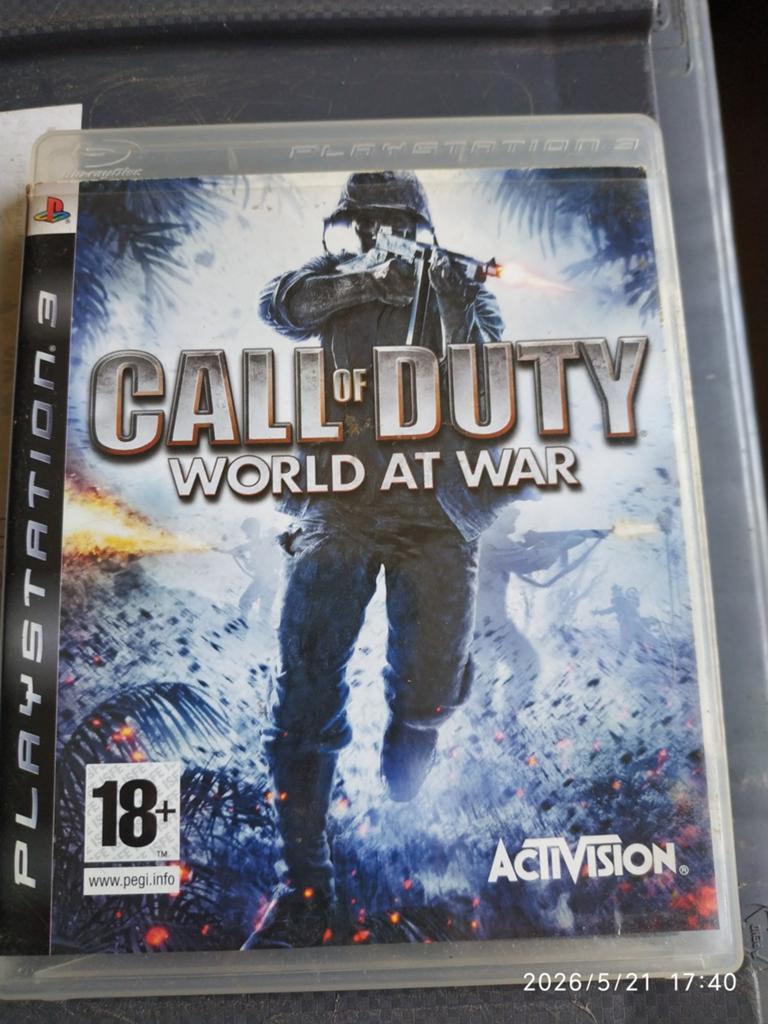Call of Duty 5: World At War - PlayStation 3, Games en Spelcomputers, Games | Sony PlayStation 3, Online, Vanaf 18 jaar, Overige genres