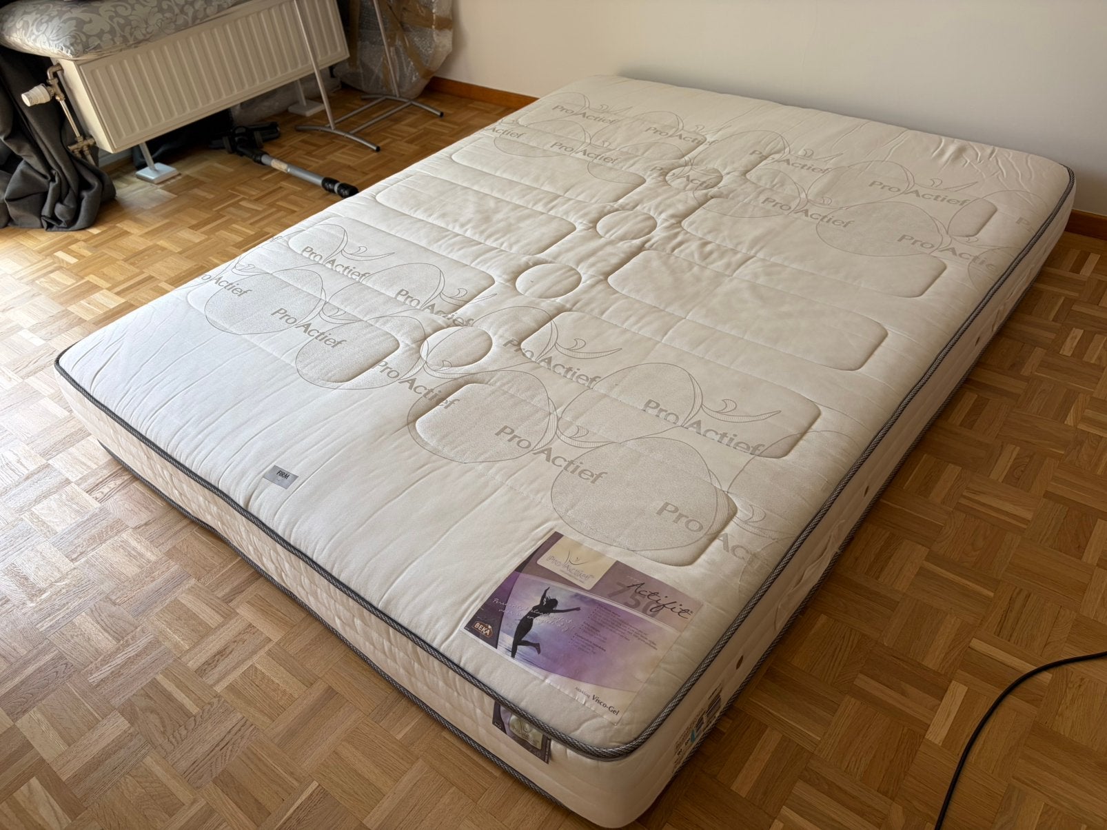 Matelas Beka 160x200cm, 750 viscogel, Matelas, Comme neuf, Enlèvement, 200 cm