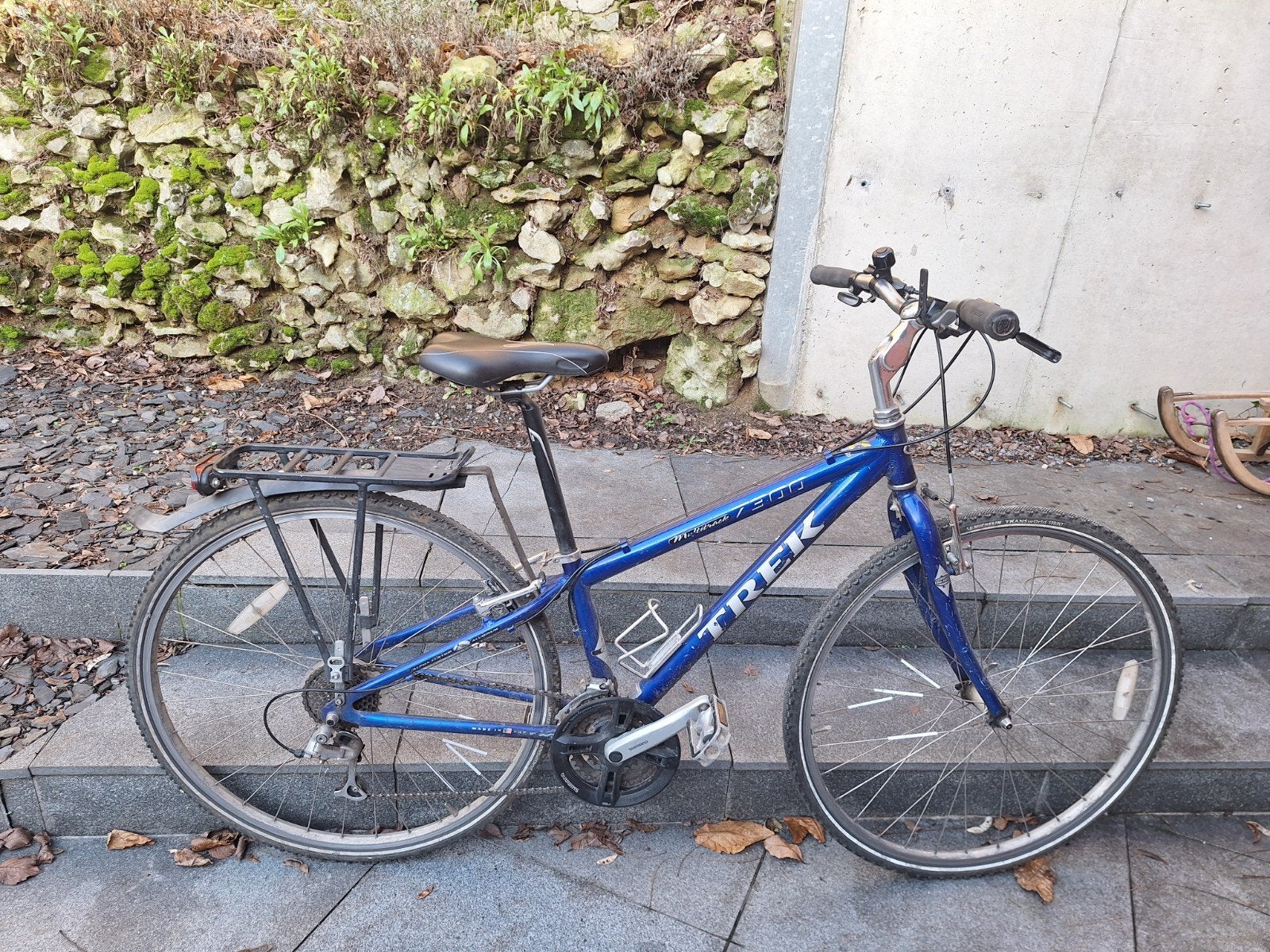 Trek Multitrack fiets, Ophalen