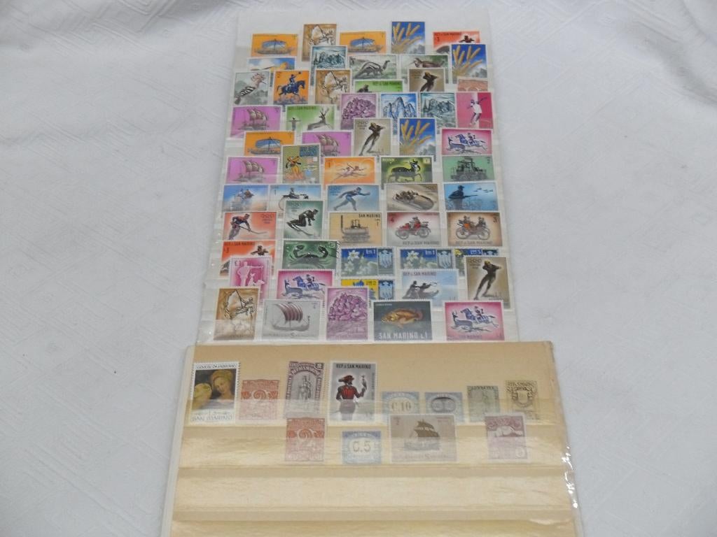Important lot de timbres neufs San Marino, Enlèvement ou Envoi, Non oblitéré