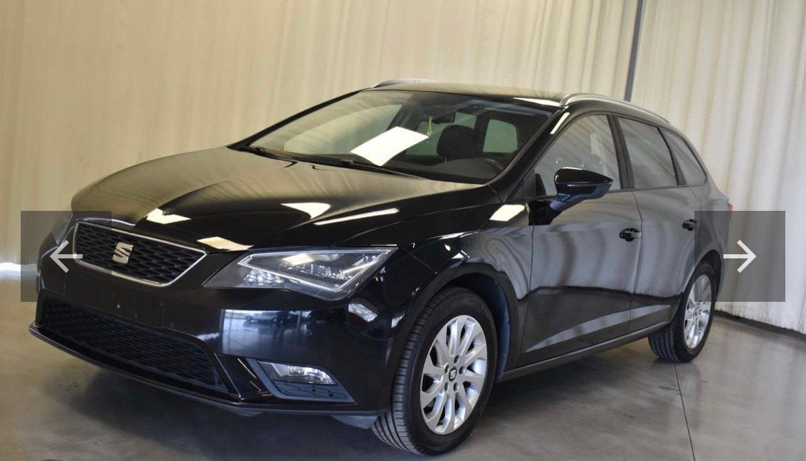 Seat Leon 2014 (diesel), Auto's, Seat, Voorwielaandrijving, Euro 5, Stof, Navigatiesysteem