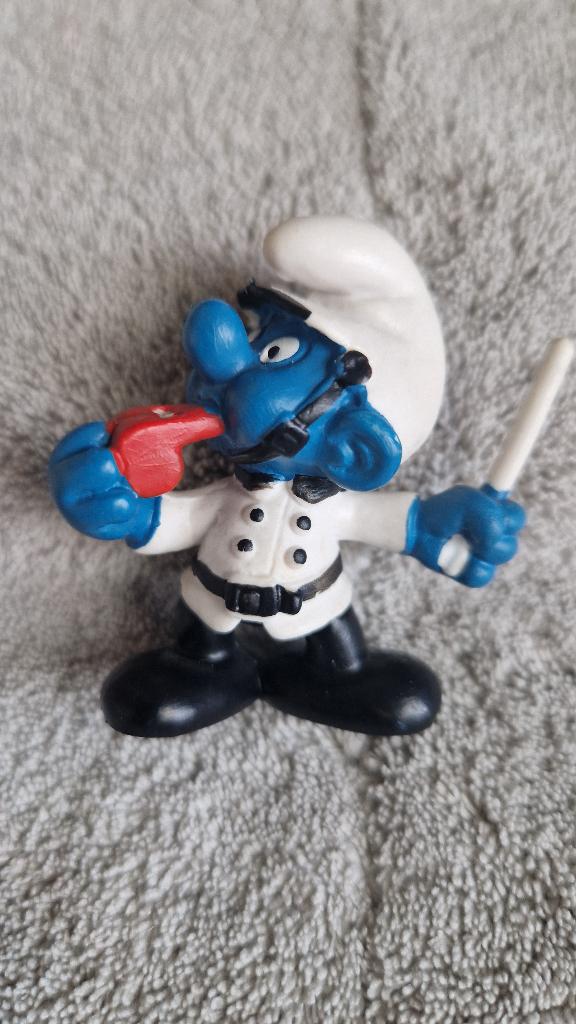 politie smurf, Verzamelen, Ophalen of Verzenden, Nieuw, Poppetje, Figuurtje of Knuffel