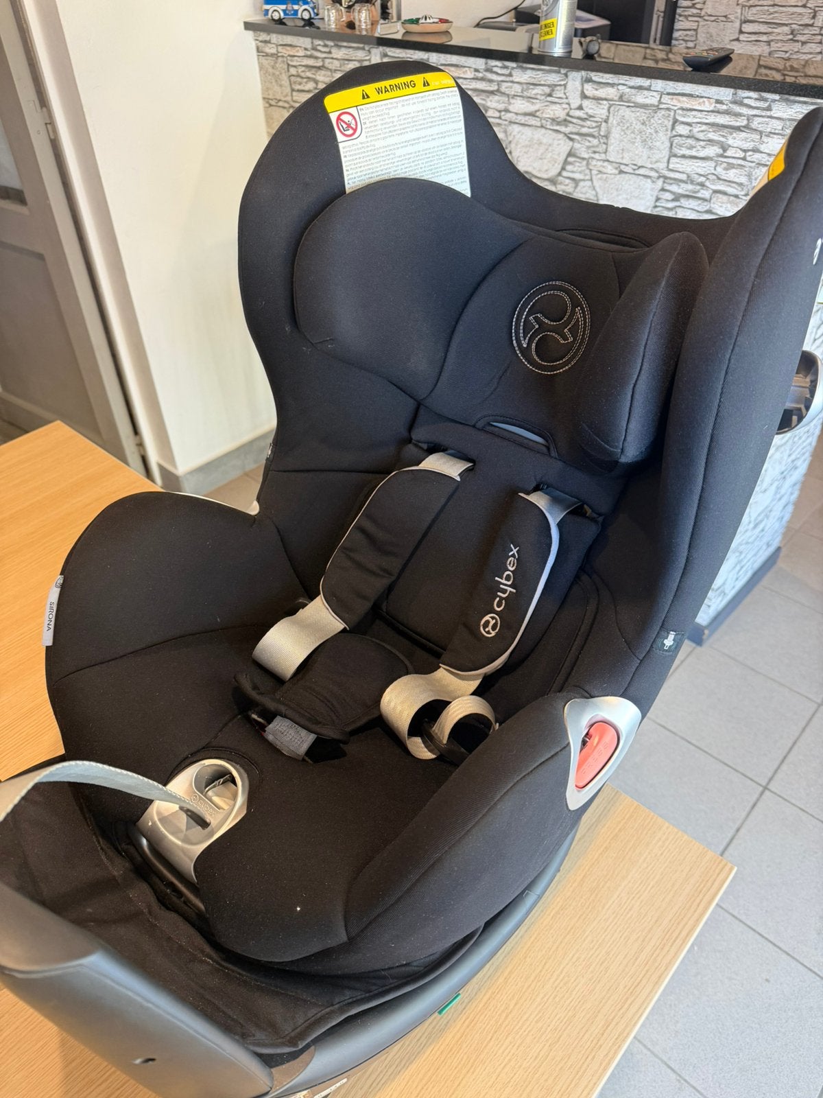 Siege auto CYBEX SIRONA 360 noir, Ophalen, Zo goed als nieuw, Isofix
