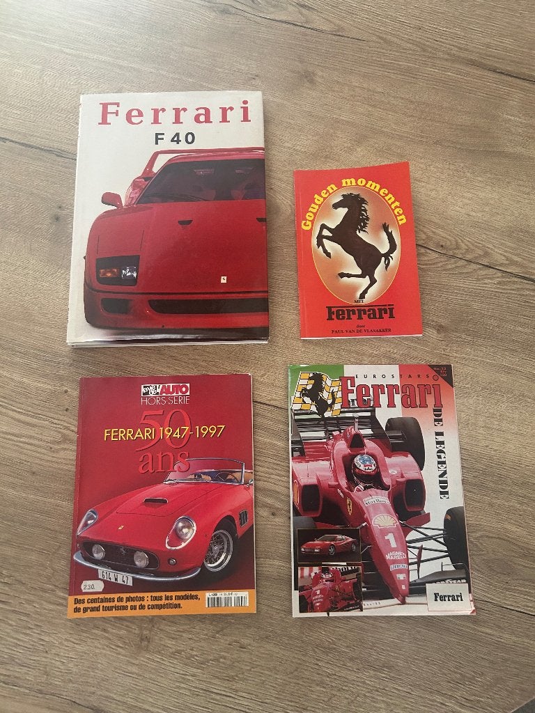 Ferrari boeken, Enlèvement, Utilisé, Ferrari
