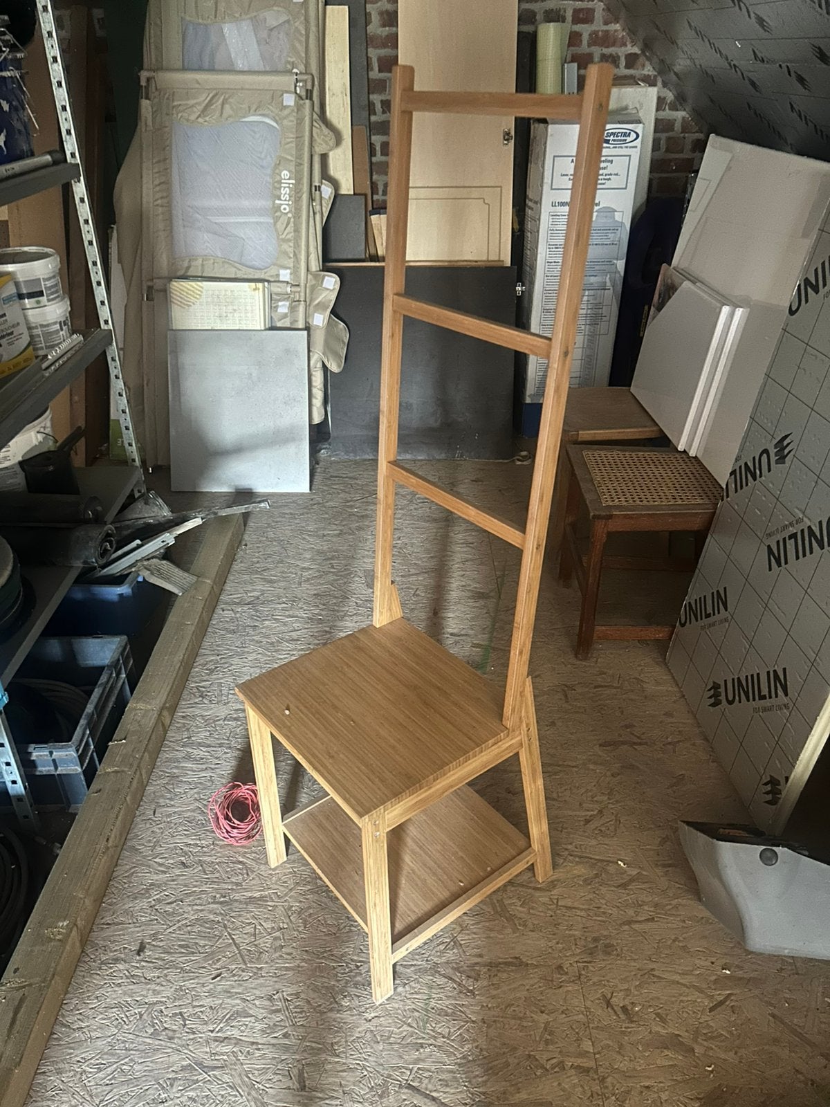 Ikea badkamer stoel, Huis en Inrichting, Ophalen, Zo goed als nieuw