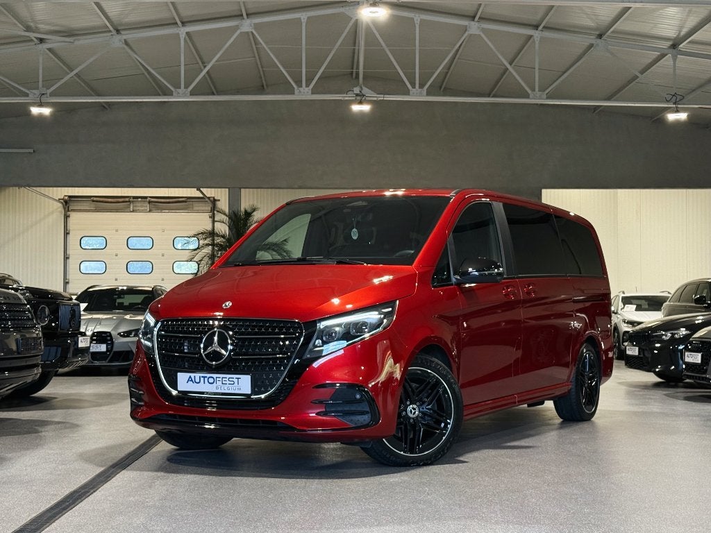 Mercedes-Benz V300d AMG-Line | Transport léger - Garantie, Autos, Camionnettes & Utilitaires, Euro 6, Entreprise, Entretenue par le concessionnaire