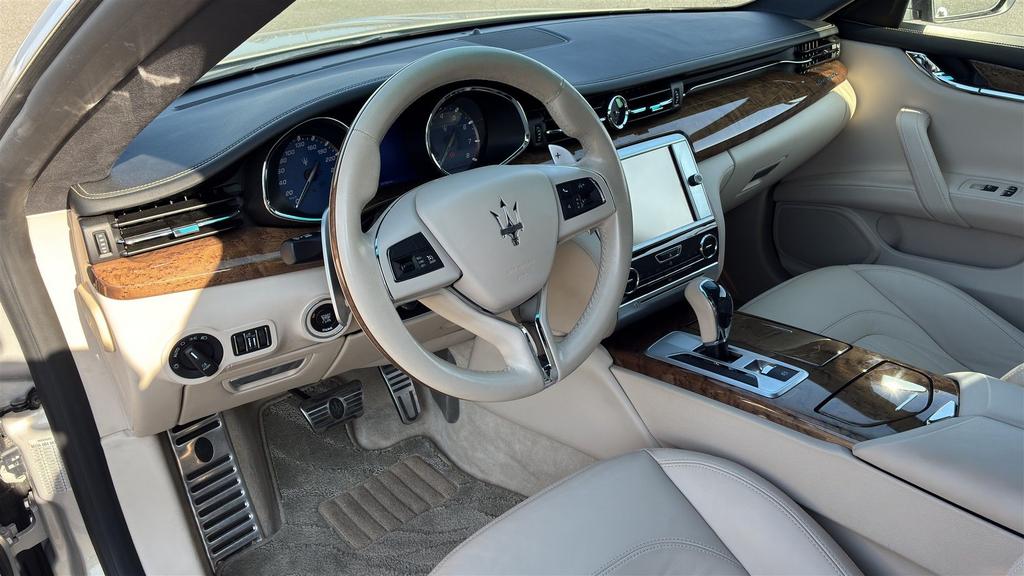 Maserati Quattroporte S Q4 2016 Slechts 34.708 km, Autos, Maserati, Argent ou Gris, Achat, Beige, Entreprise