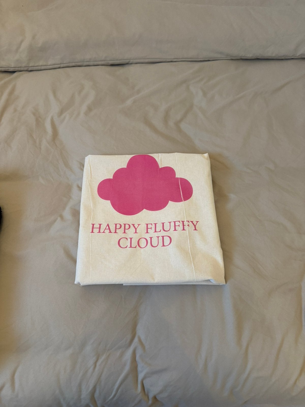 Couvertue lit Duvet ´happy fluffy cloud’ 210x155cm NEUF, Maison & Meubles, Chambre à coucher | Linge de lit, Enlèvement, Neuf