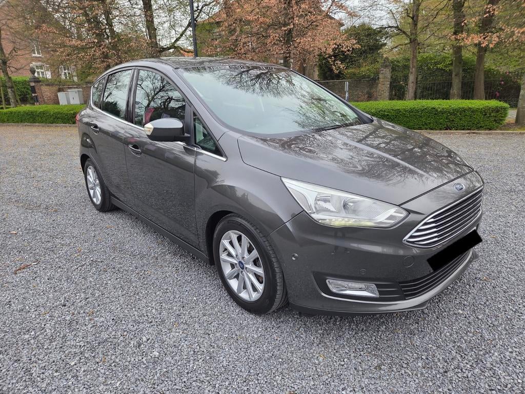 Ford C-Max | 2018 | 133 000 km | Navi | caméra, Argent ou Gris, Achat, 998 cm³, Euro 6
