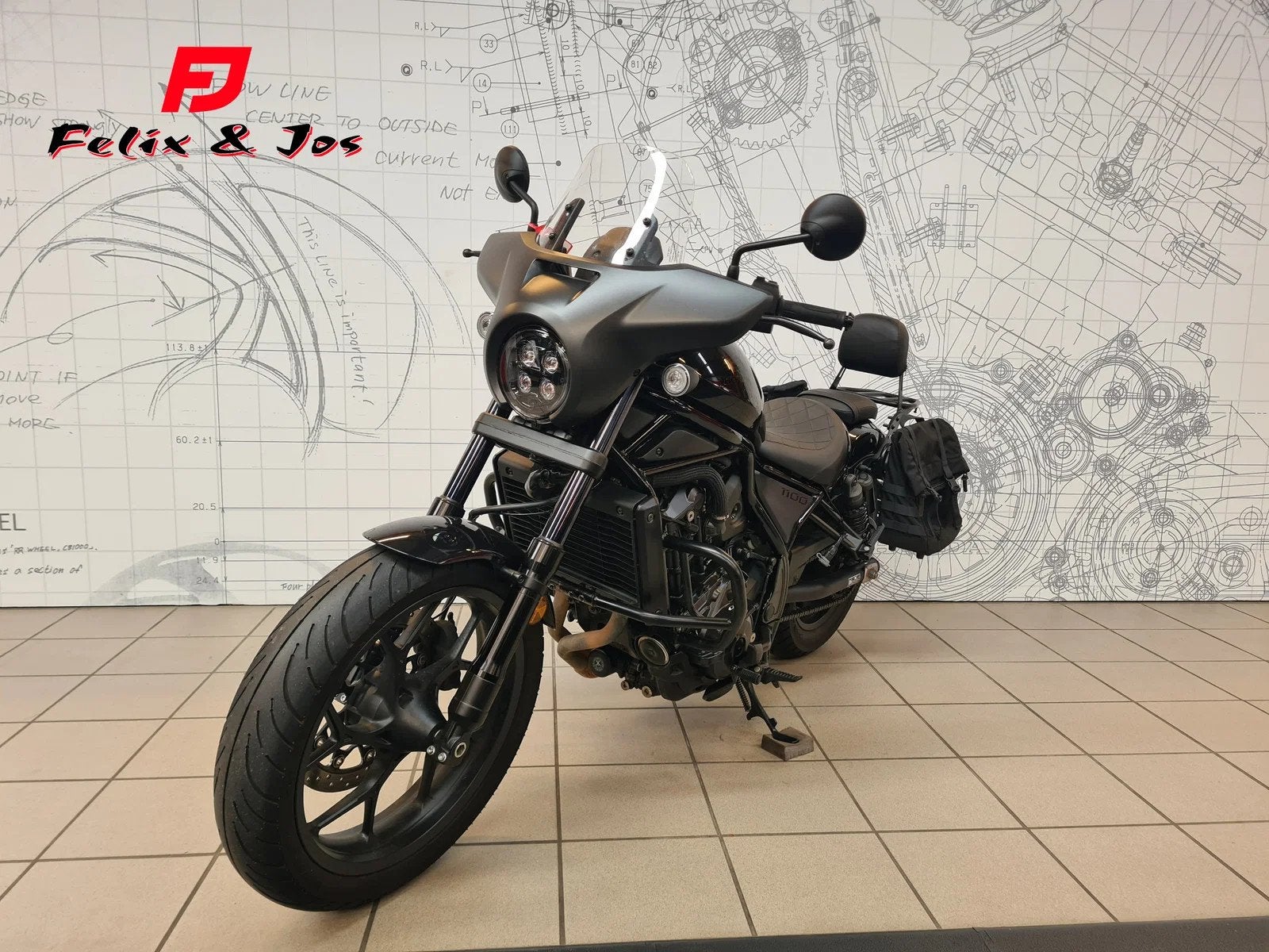Honda CMX 1100 Rebel (bj 2023), Motoren, Chopper, Meer dan 35 kW, Handgeschakeld, 1100 cc