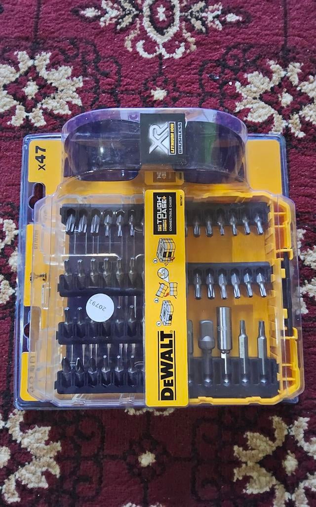 Ensemble de 47 embouts de tournevis DEWALT DT70704-QZ Toughc, Enlèvement
