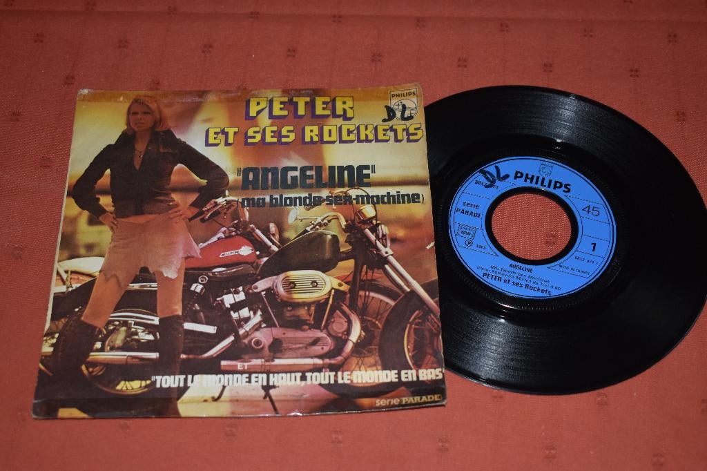 uit 1973 , franse uitgave (ANGELINE (Peter Koelewijn), Cd's en Dvd's, Ophalen of Verzenden, 1970 - 1979, Zo goed als nieuw, Poprock