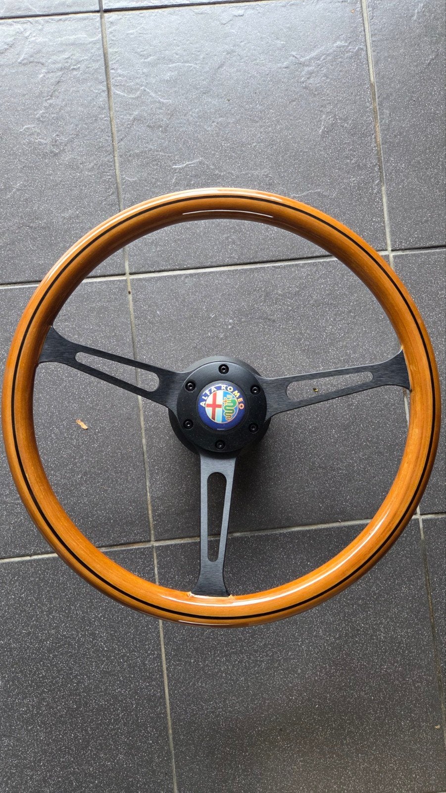 Alfa Romeo Spider stuur, Ophalen, Alfa Romeo