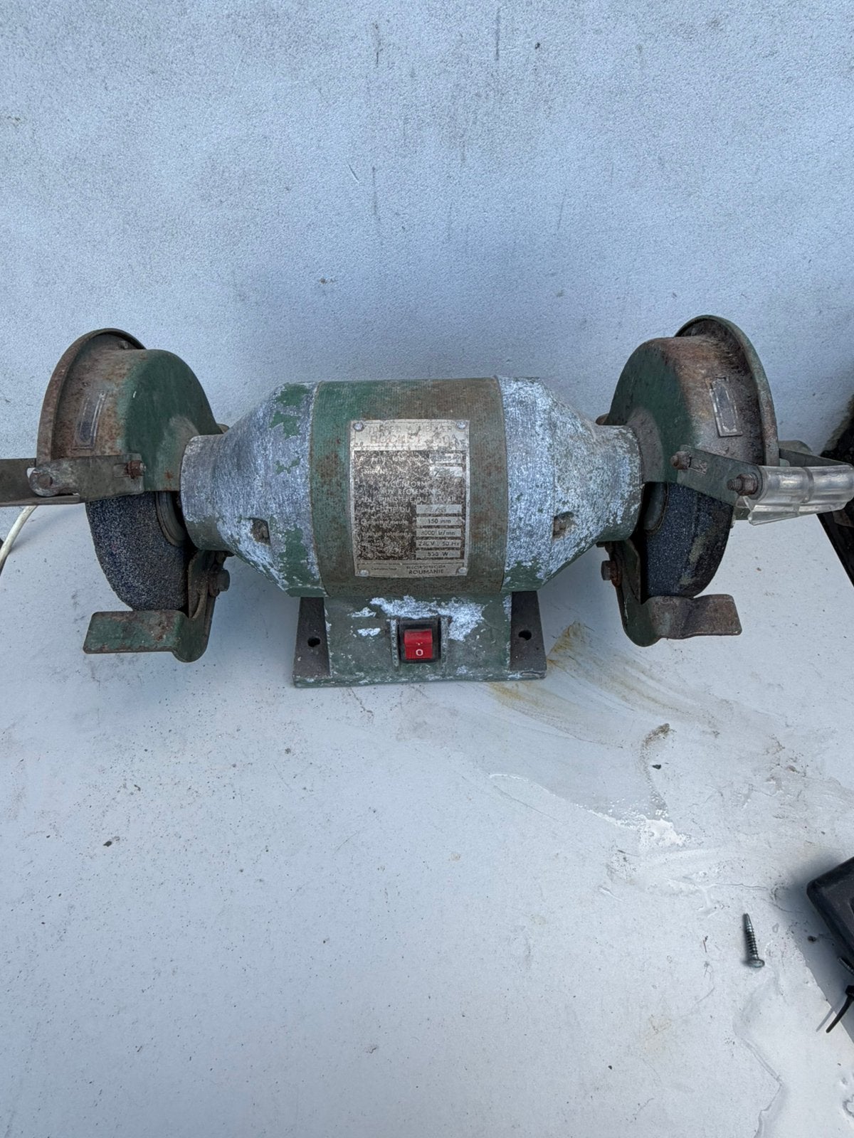 Vintage tafelslijpmachine Rocket 150, Doe-het-zelf en Bouw, Ophalen, Zo goed als nieuw