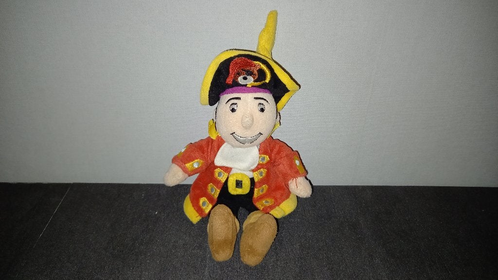 Piet Piraat knuffel, Kinderen en Baby's, Speelgoed | Knuffels en Pluche, Ophalen of Verzenden, Gebruikt