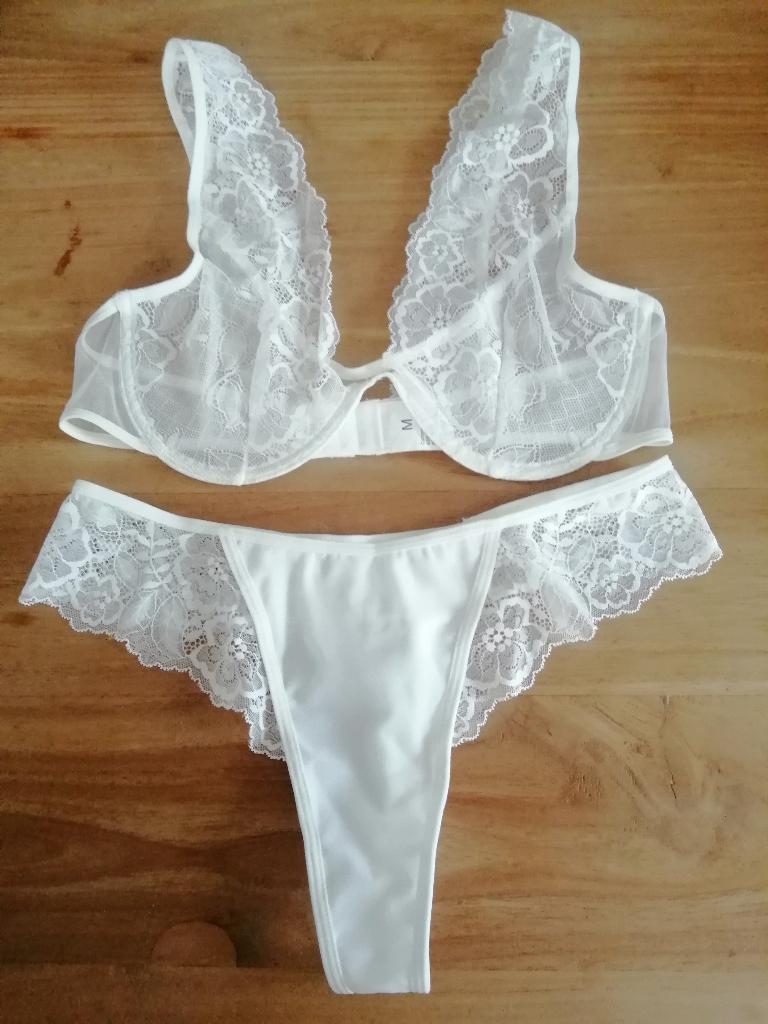 Lingerieset SHEIN - maat M - NIEUW, Kleding | Dames, Shein, Ophalen of Verzenden, Wit, Setje