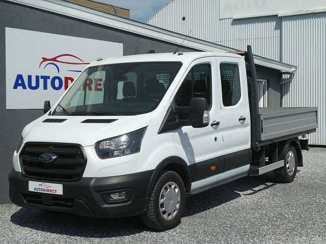 Ford Transit Pick-Up 2.0 TDCi 7places 49000Km L3 *21404+Tva*, Auto's, 94 kW, https://public.car-pass.be/vhr/668327fa-c10e-4ed9-a681-d8db8e7a2