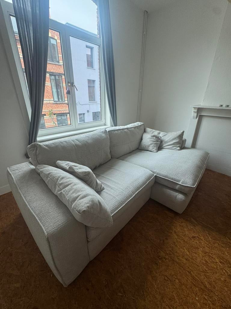 Hoeksalon, Huis en Inrichting, Ophalen, Zo goed als nieuw, Stof