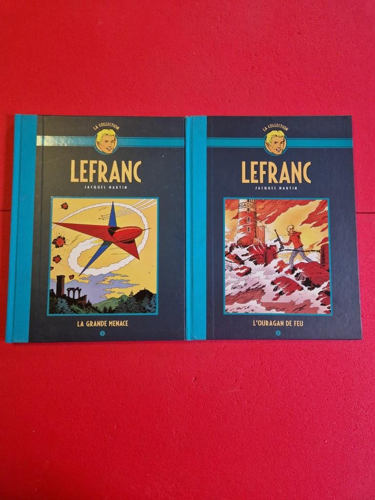 Lot de 2 bd la collection lefranc 1 et 2, Livres, Enlèvement ou Envoi