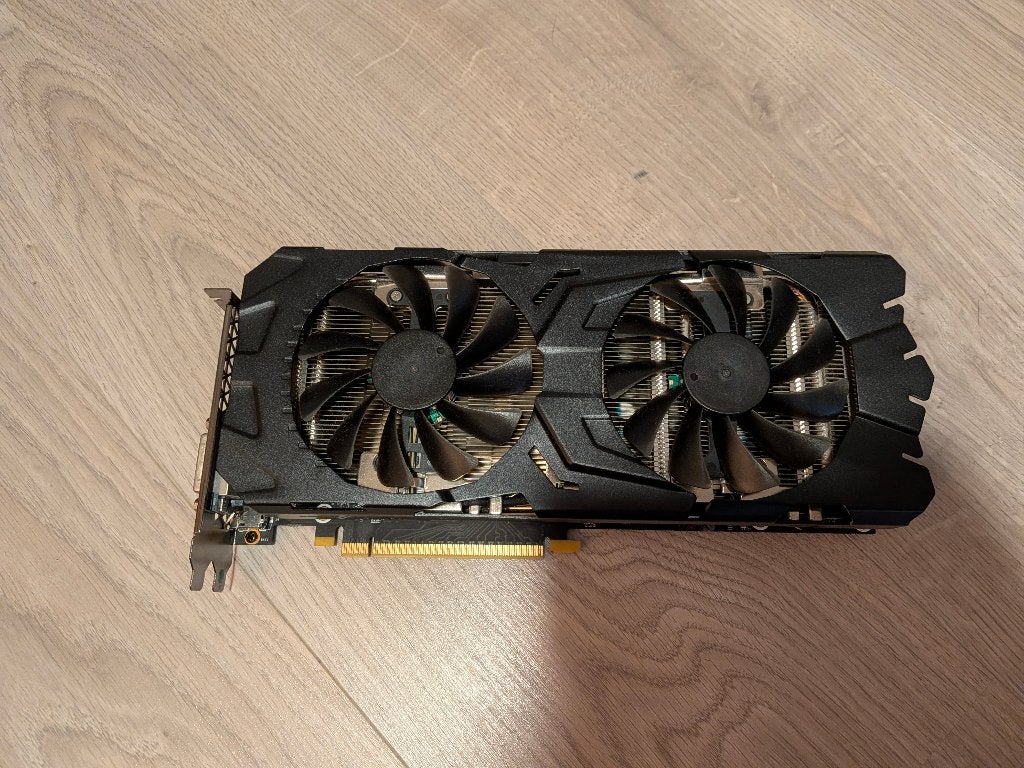 GALAX GTX 1080 EXOC 8 GB, Computers en Software, Videokaarten, Ophalen, PCI-Express 3, Gebruikt, HDMI