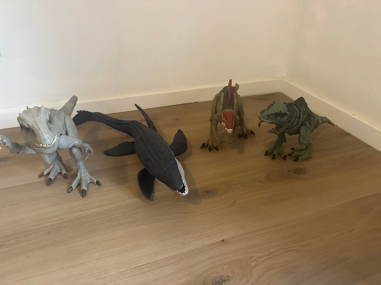 Dinonauris jurassic park, Verzamelen, Ophalen, Zo goed als nieuw