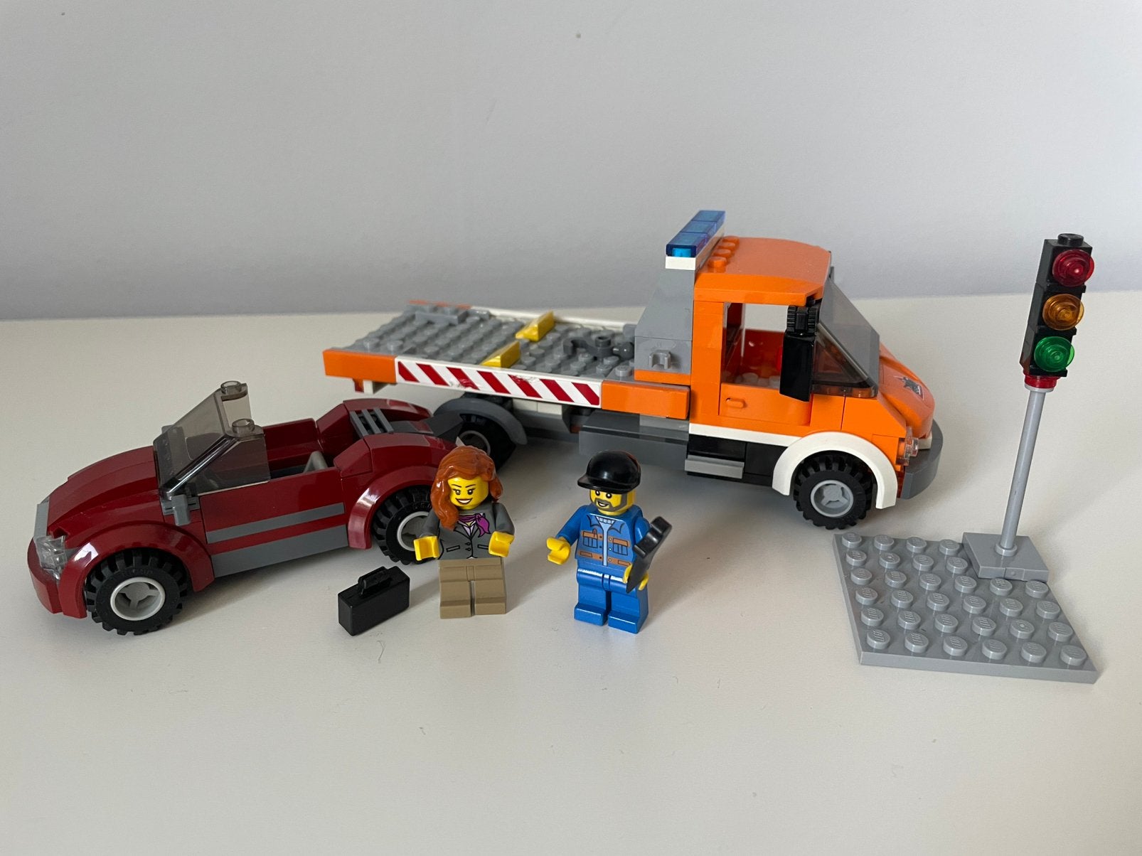 LEGO - takelwagen, Ophalen, Zo goed als nieuw, Complete set, Lego